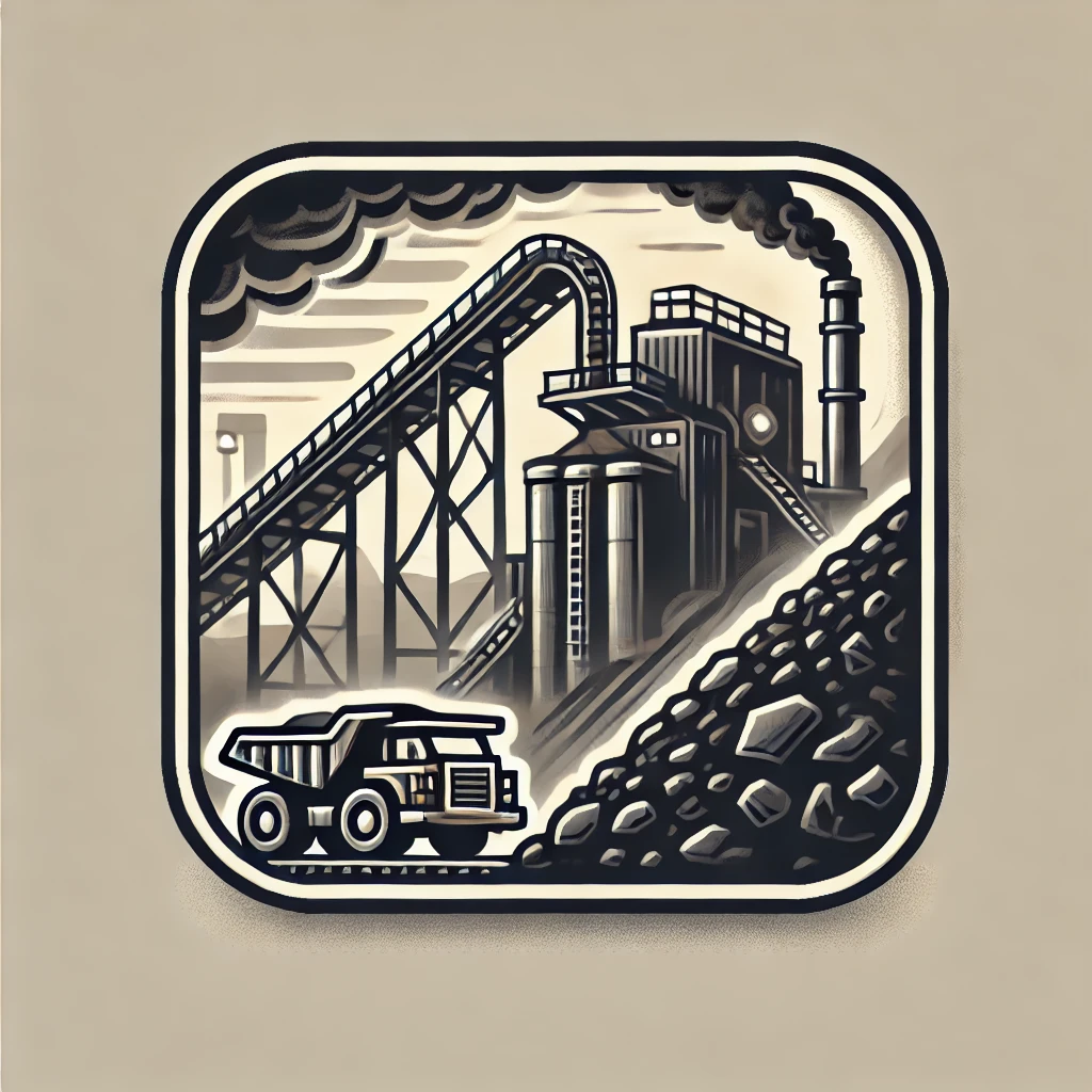 Coal Energy Icon