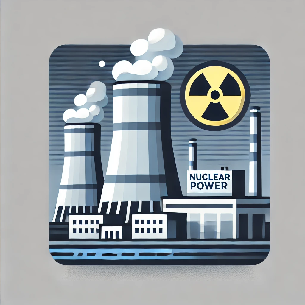 Nuclear Energy Icon