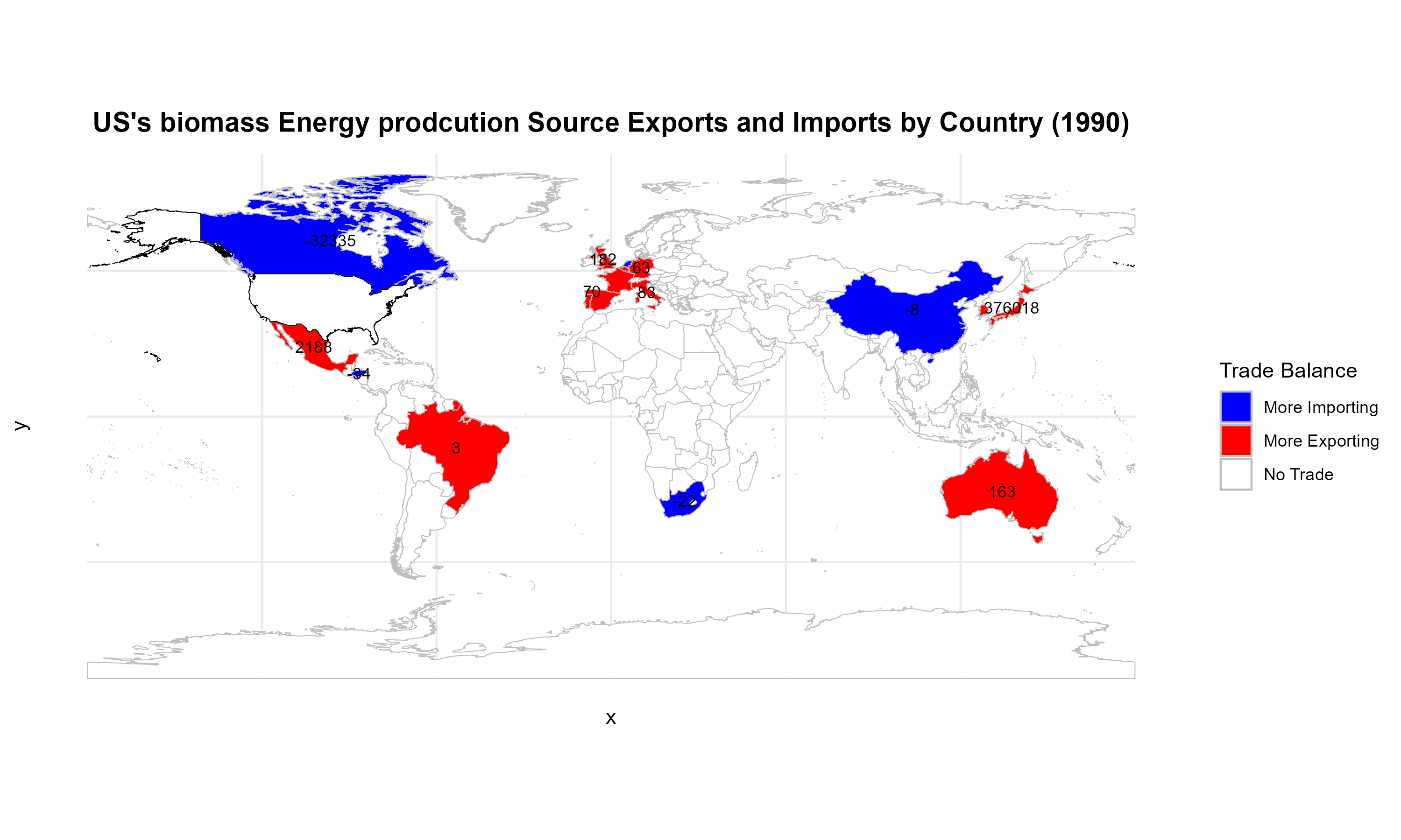 Biomass Trade Map